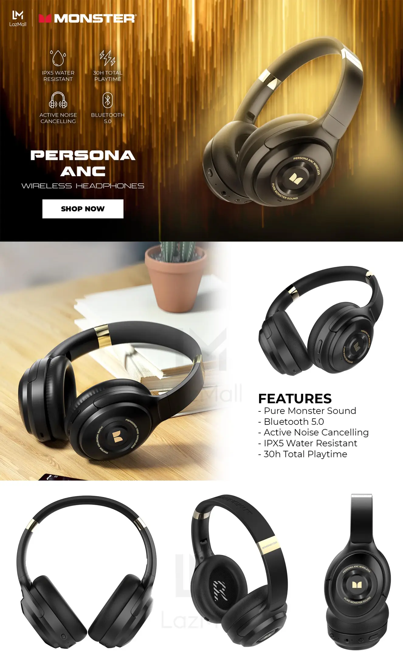 3pm anc headphones