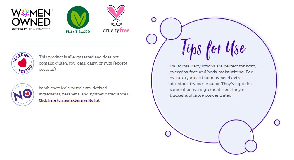 California Baby Calendula Cream (1.8oz / 2oz / 4oz / 6oz) -Baby Product 22eab50a380f773f1be754368b55976d