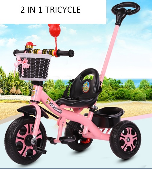 tricycle with steering handle