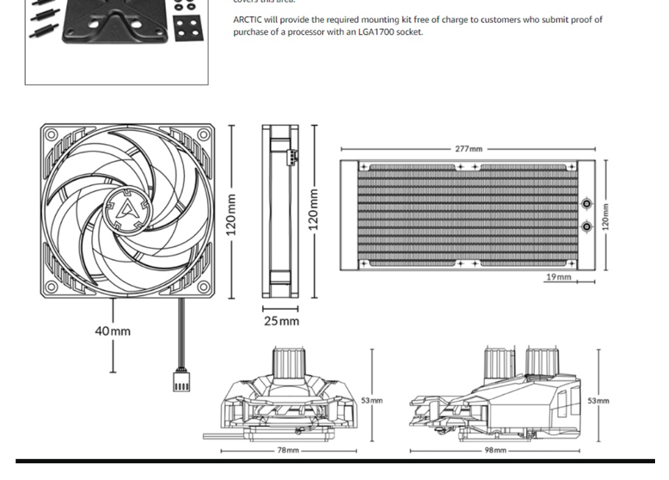 Arctic Liquid Freezer II 240 A-RGB Review Layout, design and features