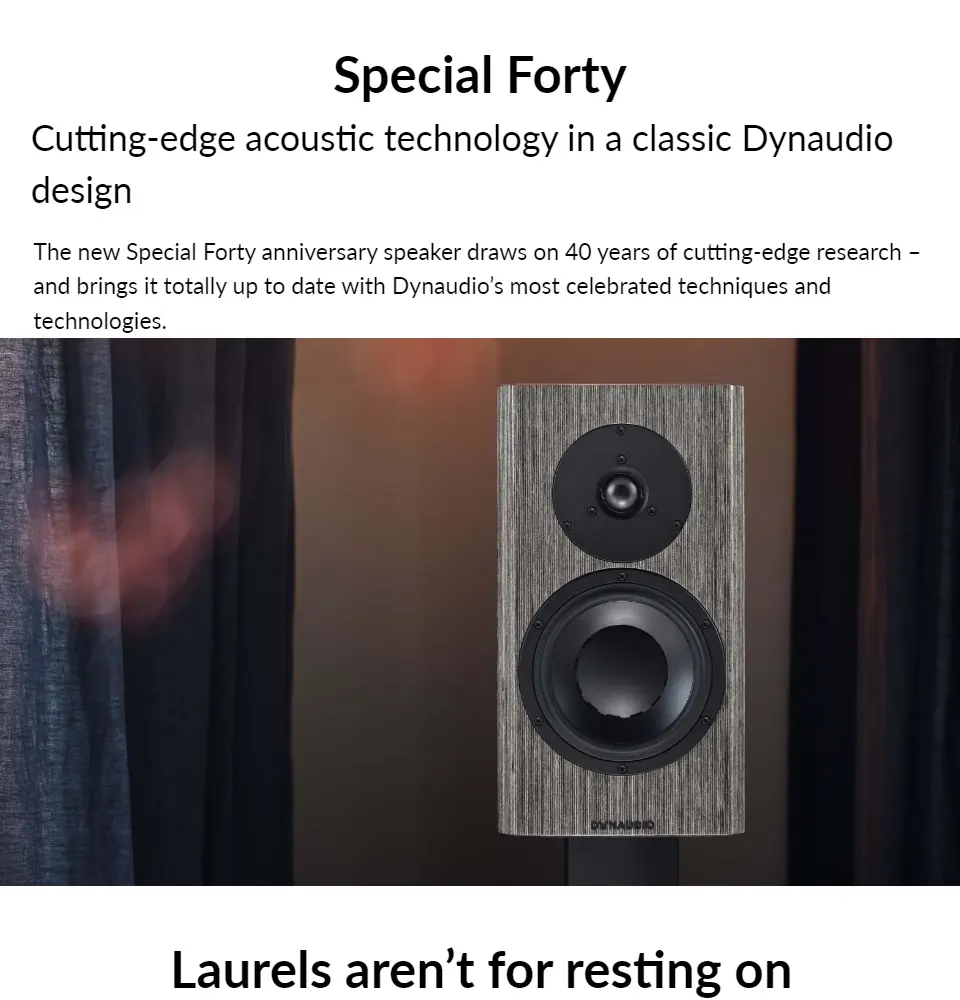 dynaudio special forty specs