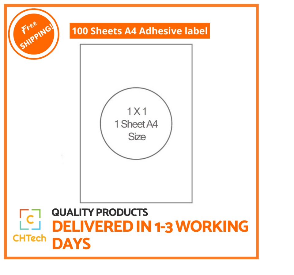 A4 Self-Adhesive Address Labels 100 Sheets 2 <article class="lzd-article" style="white-space: break-spaces;"> <p style="line-height: 1.7; text-align: left; text-indent: 0; margin-left: 0; margin-top: 0; margin-bottom: 0;">๐High-Quality printing labels</p> <p style="line-height: 1.7; text-align: left; text-indent: 0; margin-left: 0; margin-top: 0; margin-bottom: 0;">๐Suitable for inkjet, LaserJet, Dot-matrix printer</p> <p style="line-height: 1.7; text-align: left; text-indent: 0; margin-left: 0; margin-top: 0; margin-bottom: 0;">๐ Words template is available for 1X2/2X2/3X8 labels</p> <p style="line-height: 1.7; text-align: left; text-indent: 0; margin-left: 0; margin-top: 0; margin-bottom: 0;">๐ฆ Each pack contains 100 high-performance printable sheets.</p> <p style="line-height: 1.7; text-align: left; text-indent: 0; margin-left: 0; margin-top: 0; margin-bottom: 0;">๐ท๏ธ Brand: JingPai</p> <p style="line-height: 1.7; text-align: left; text-indent: 0; margin-left: 0; margin-top: 0; margin-bottom: 0;">๐ Sheet Size: A4 (210 x 297mm)</p> <p style="line-height: 1.7; text-align: left; text-indent: 0; margin-left: 0; margin-top: 0; margin-bottom: 0;">๐จ Surface: Matte Finish</p> </article>