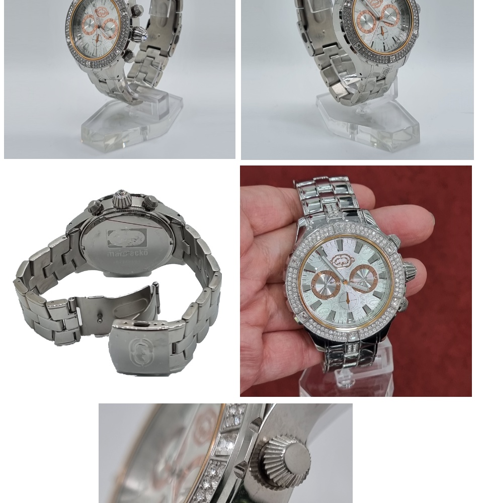 Marc Ecko Watch Chrono E22583G1 Lazada Singapore