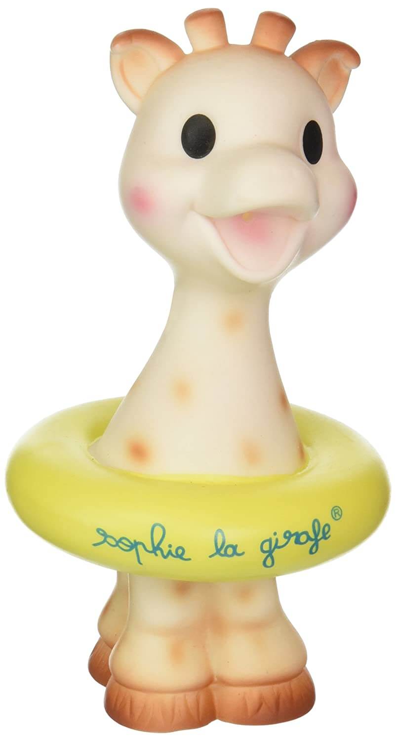 Sophie la best sale girafe bath toy