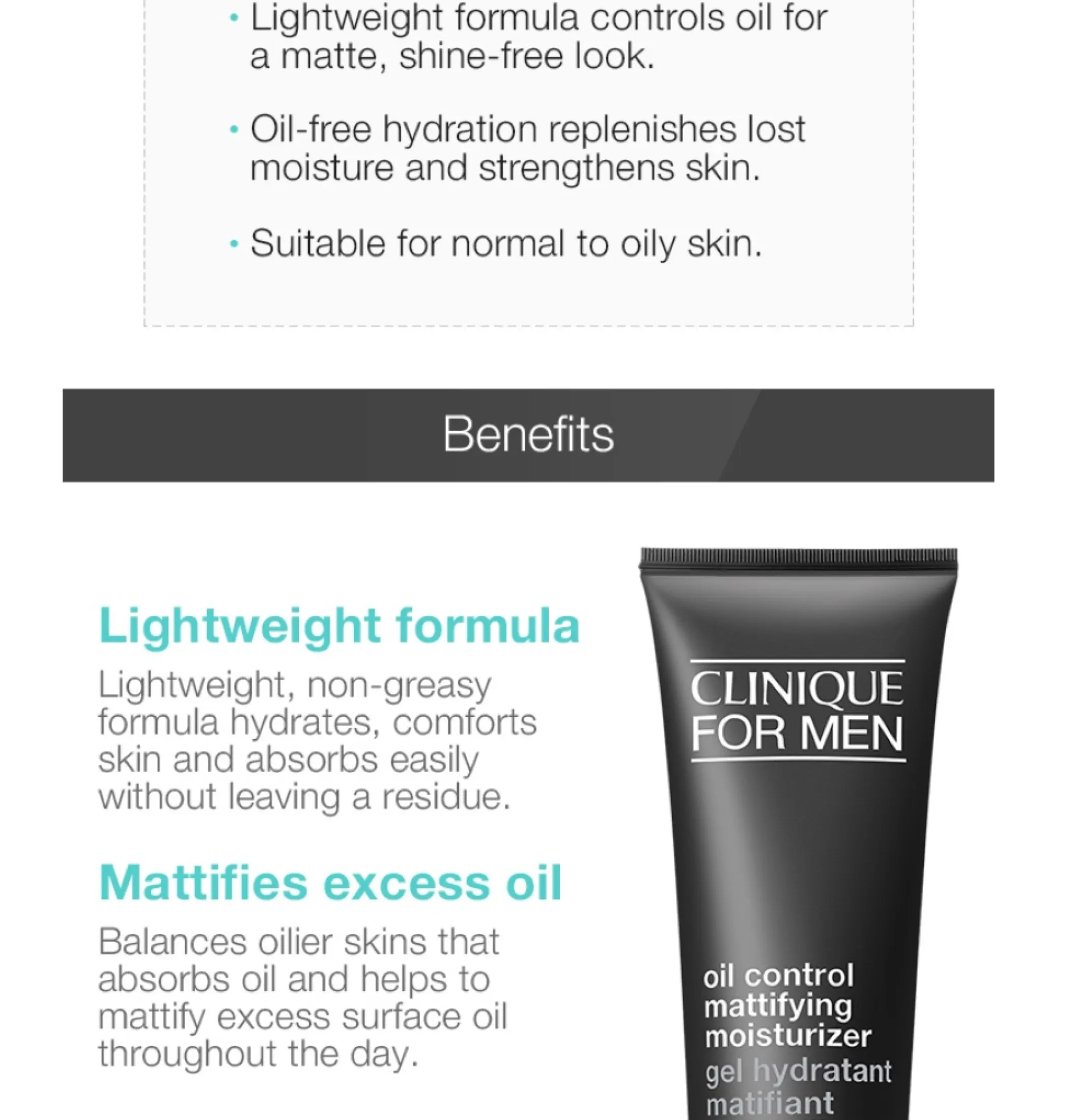 clinique matte moisturizer