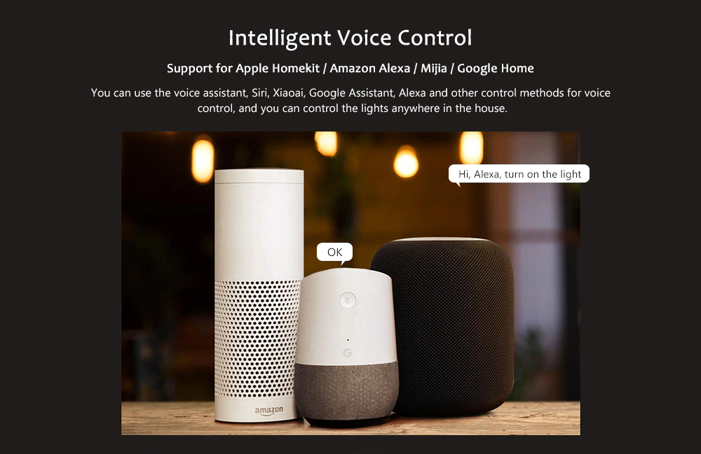 google home xiaomi light