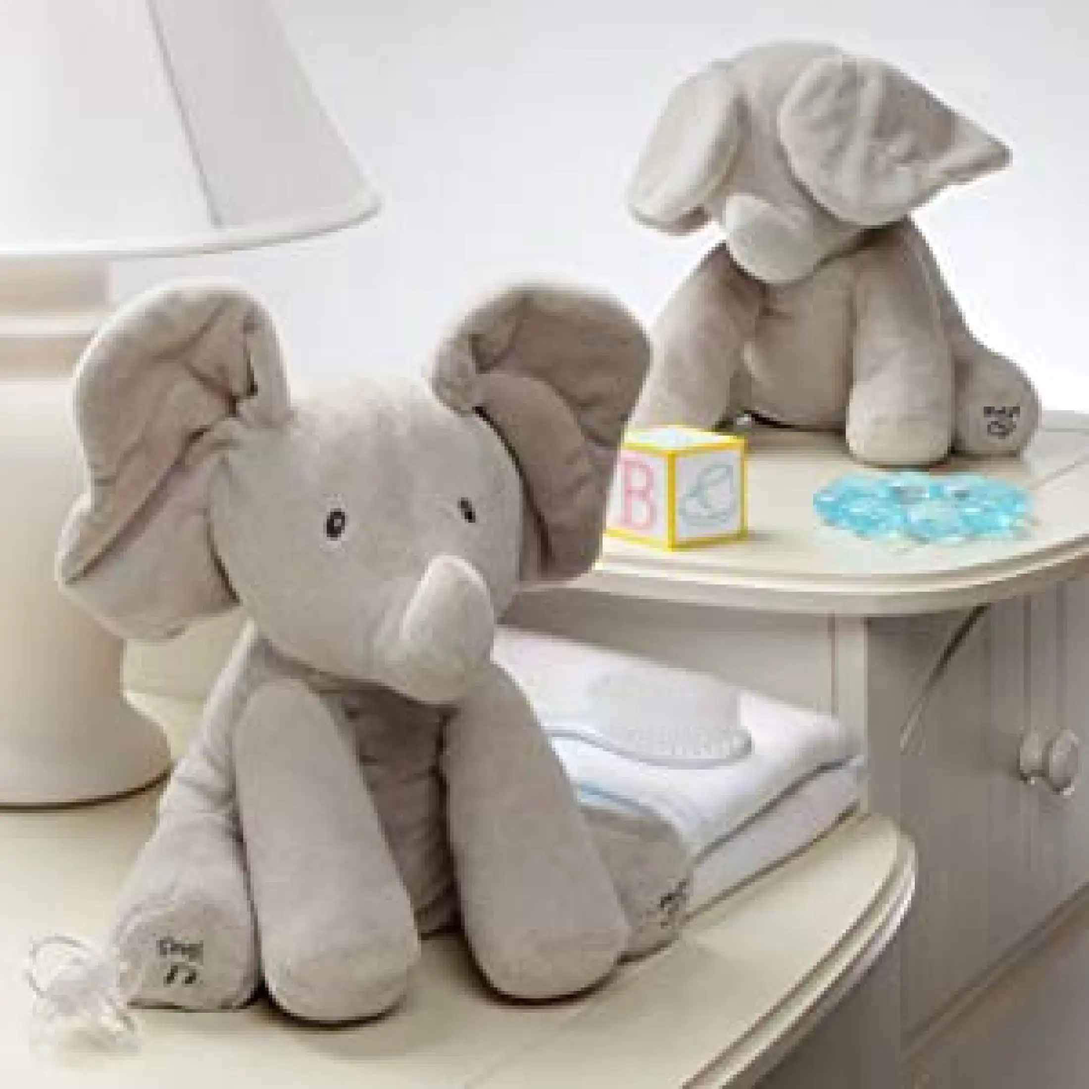 baby gund animated flappy the elephant stuffed animal plush