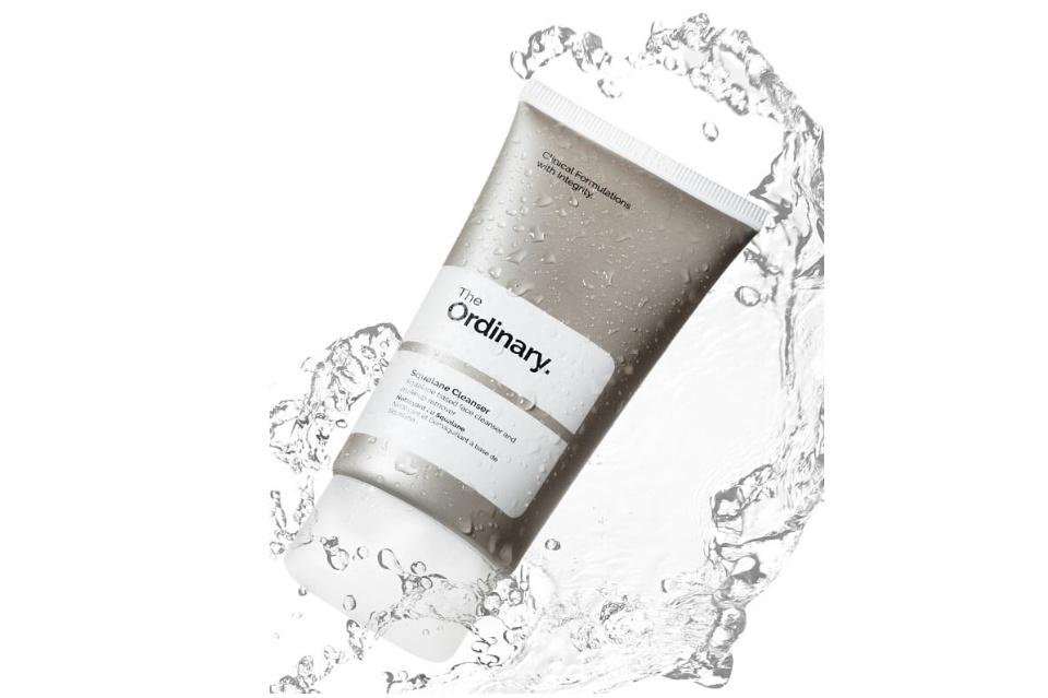 the ordinary large squalane cleanser