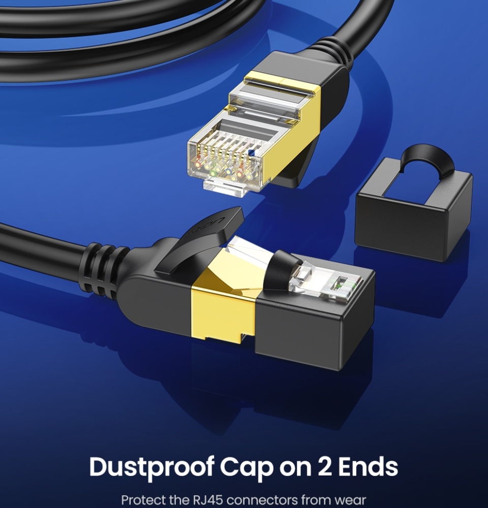 Ugreen Flat Ethernet Cable Cat6/Cat7 15 Fast local delivery Quality product