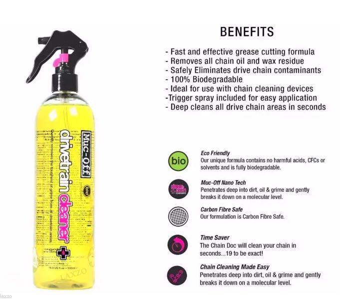 muc off drivetrain cleaner test