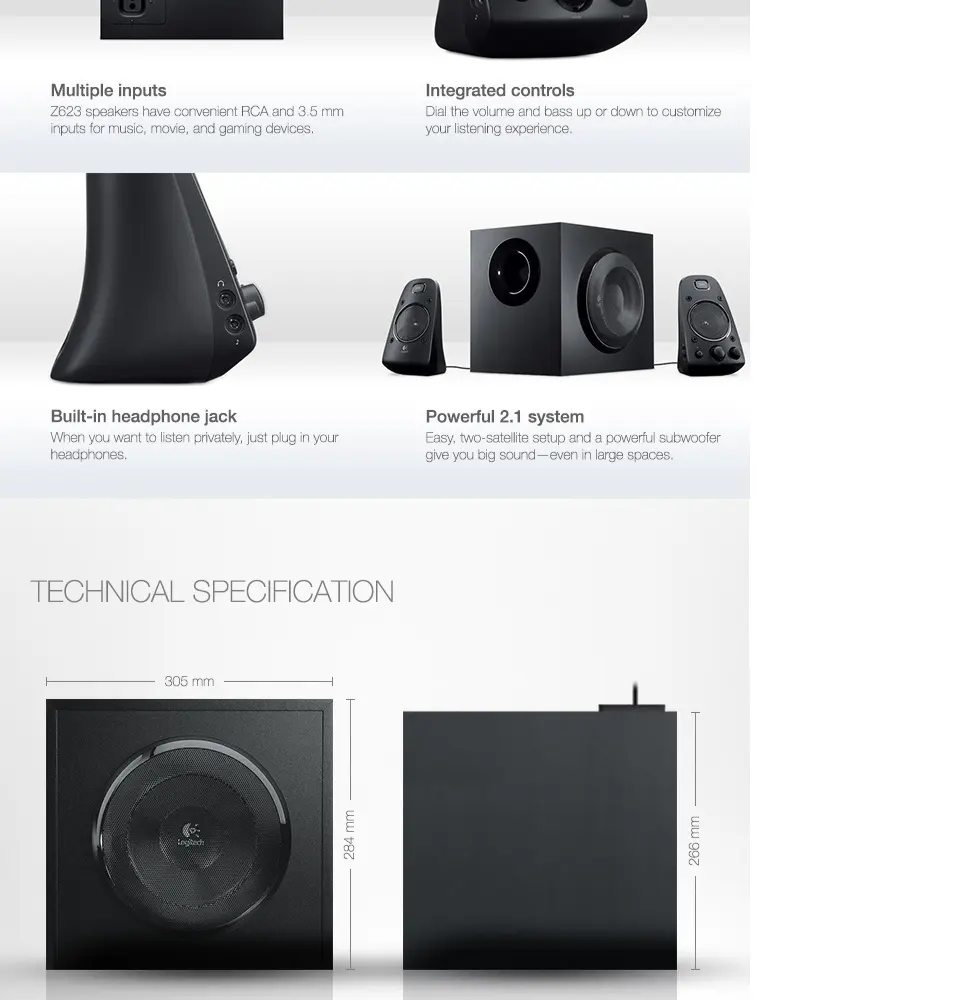 logitech z623 lazada