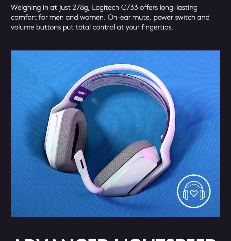 logitech g733 lazada
