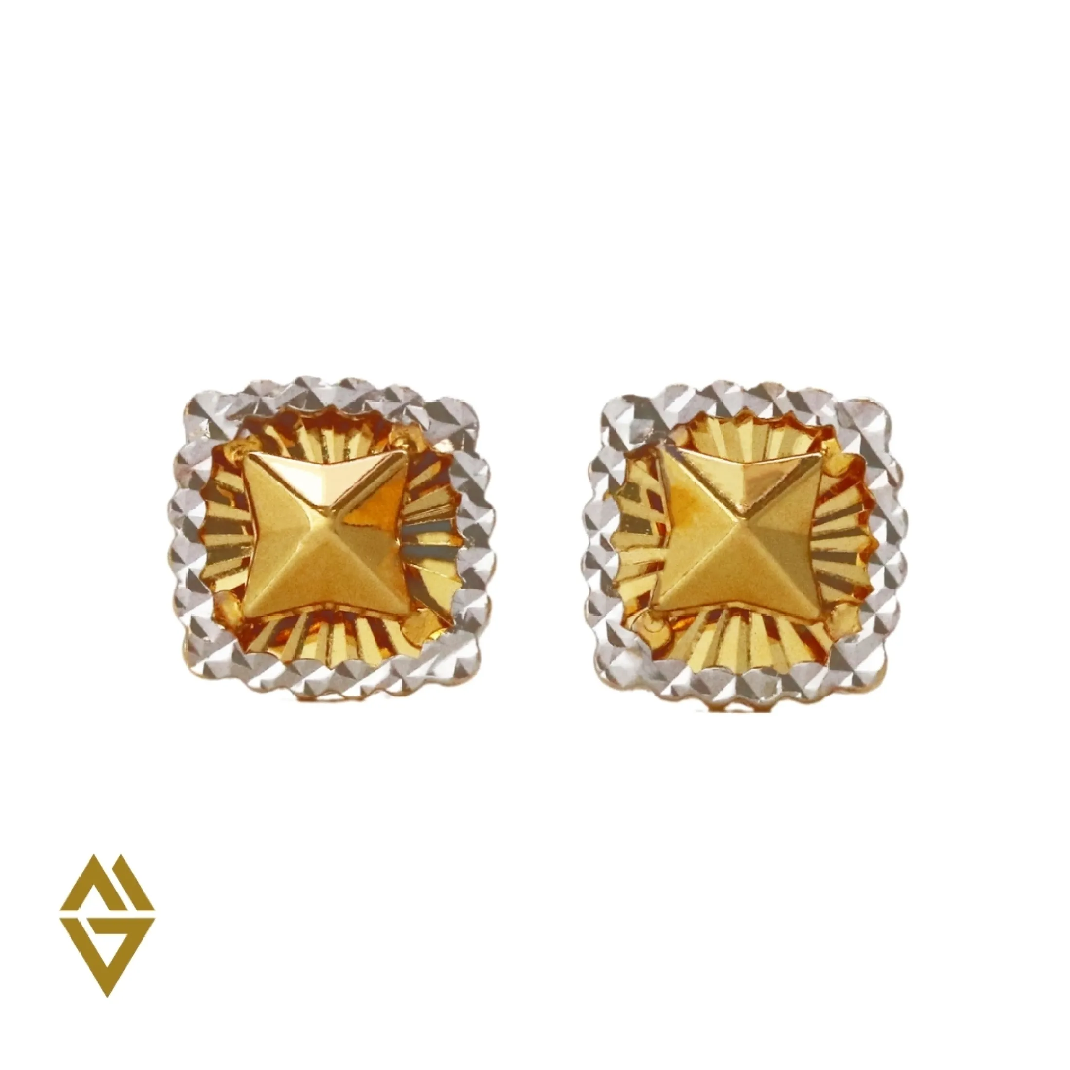 Cybele Quad Earstuds In 916 Gold By Ngee Soon Jewellery Lazada Singapore