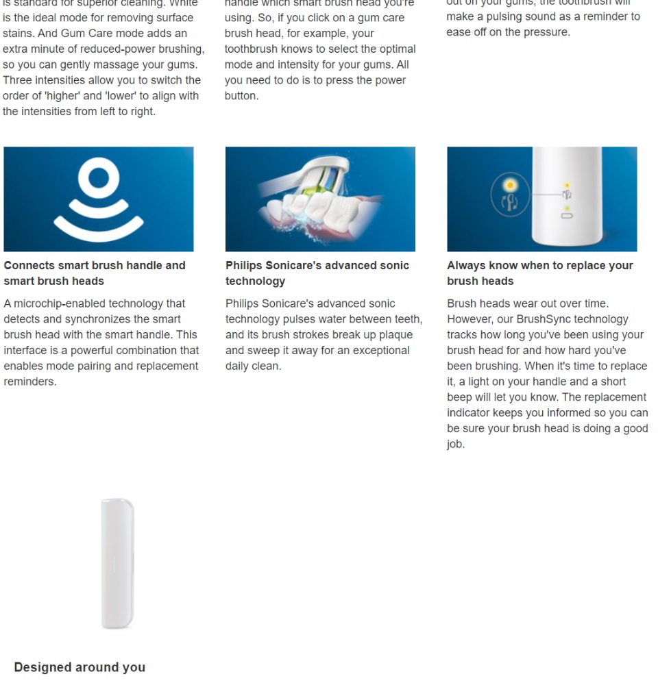 philips sonicare perfectclean rechargeable