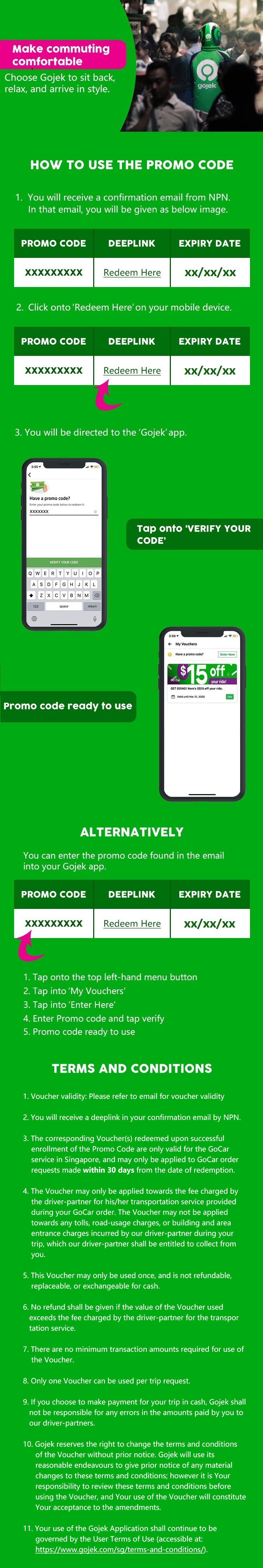 gojek new user promo code