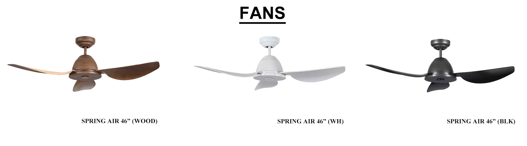 Fanco Ceiling Fan Spring Air 46 Inch Remote Control Lazada