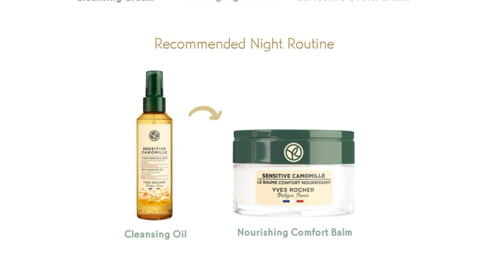 yves rocher chamomile cleansing oil