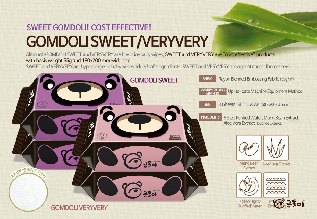 gomdoli wet wipes