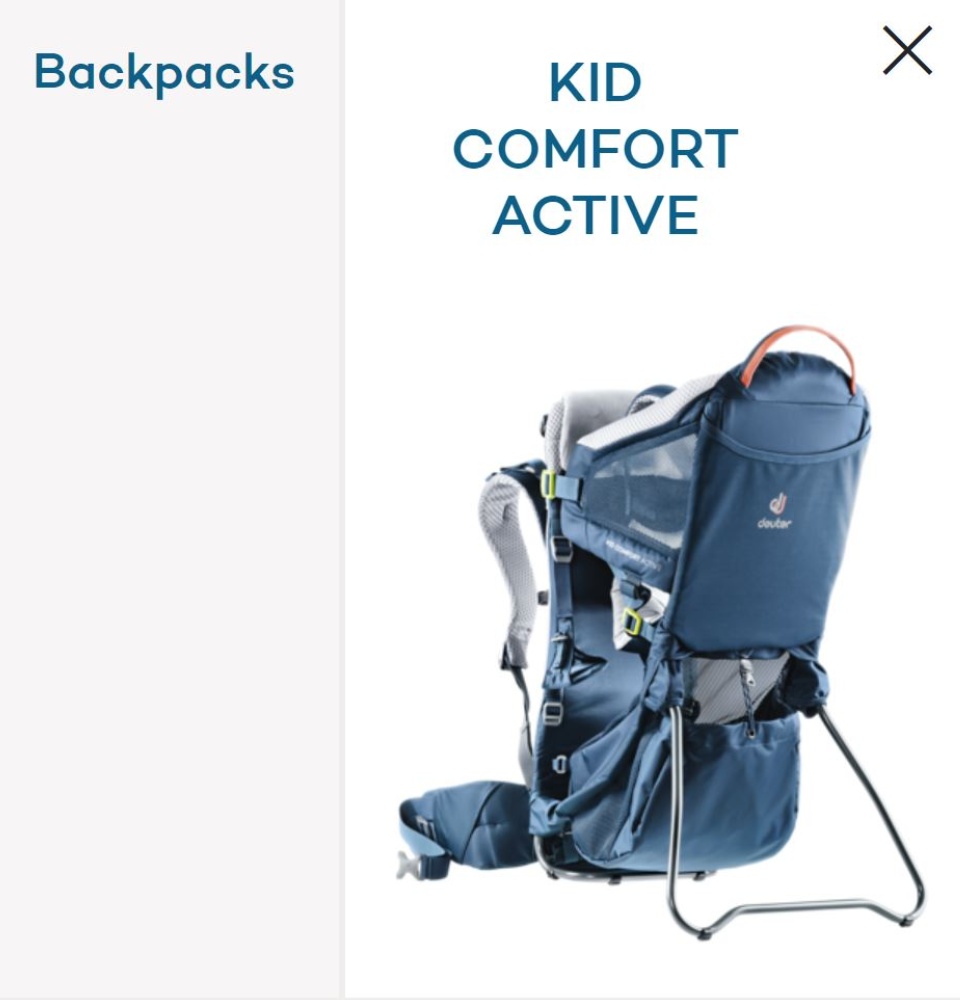 deuter kid comfort 3 weight