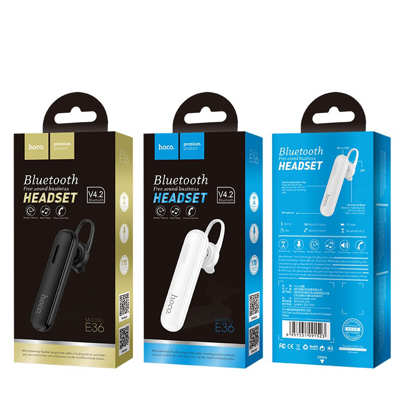 hoco bluetooth headset