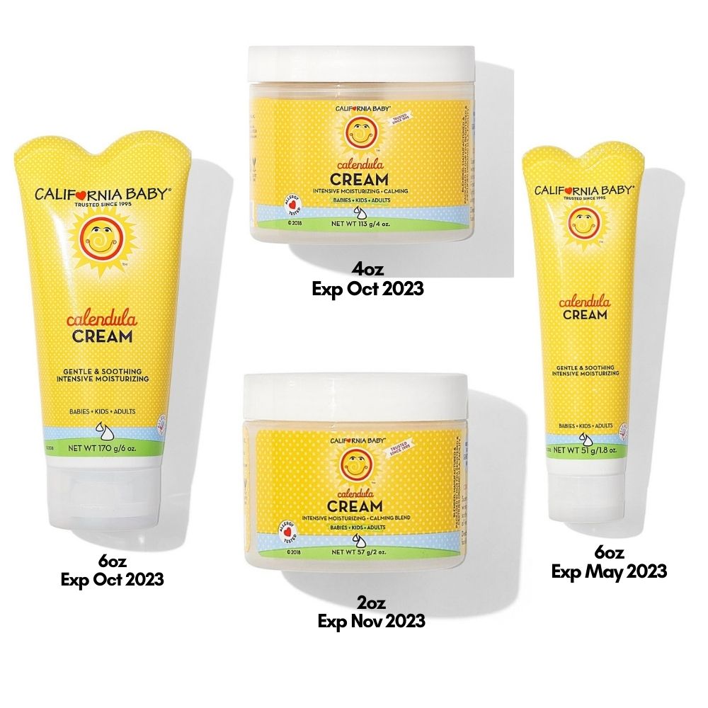 California Baby Calendula Cream (1.8oz / 2oz / 4oz / 6oz) -Baby Product 4400246da2bc0228bfb25bcaf00ba0de