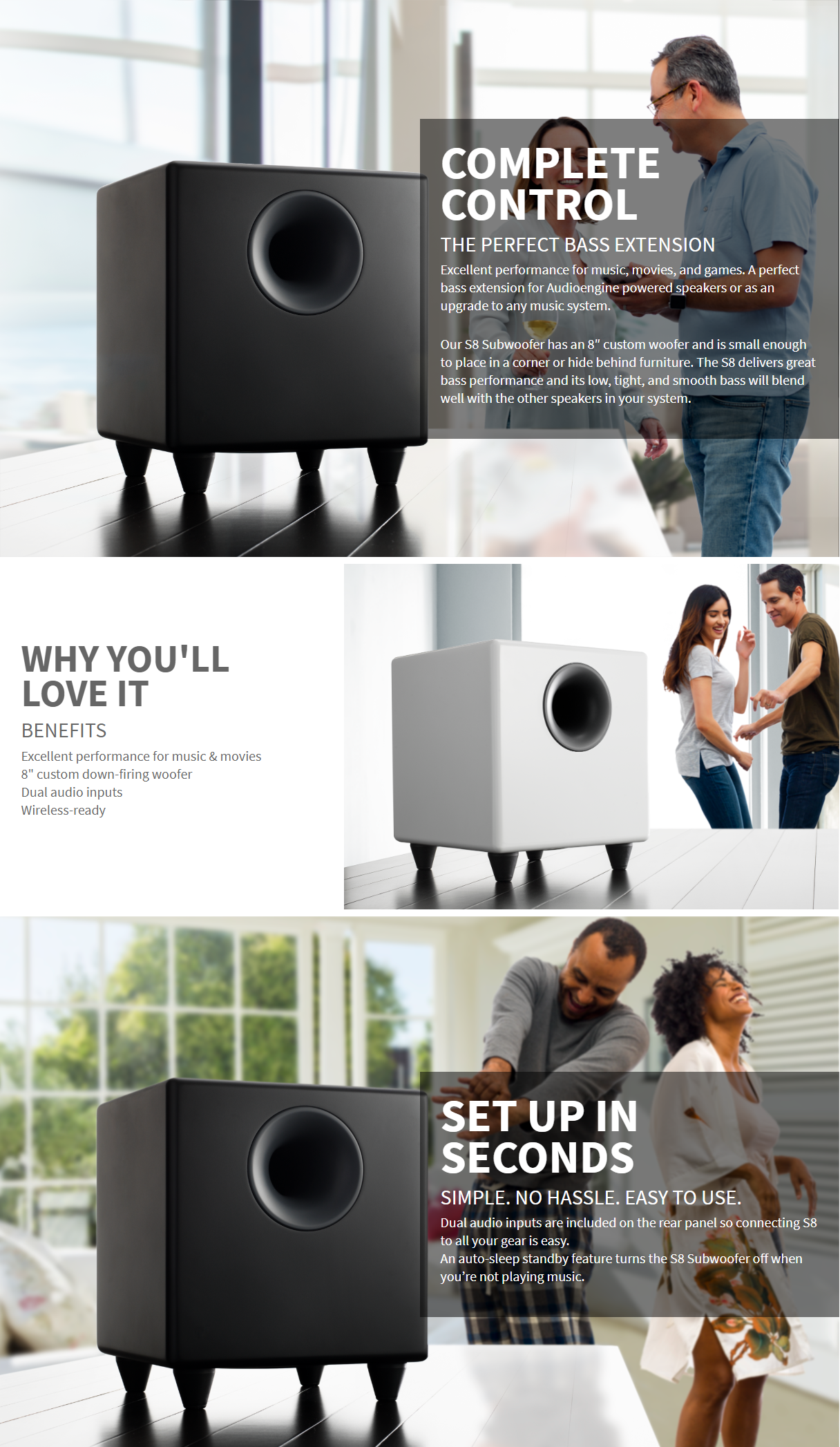 audioengine s8 subwoofer
