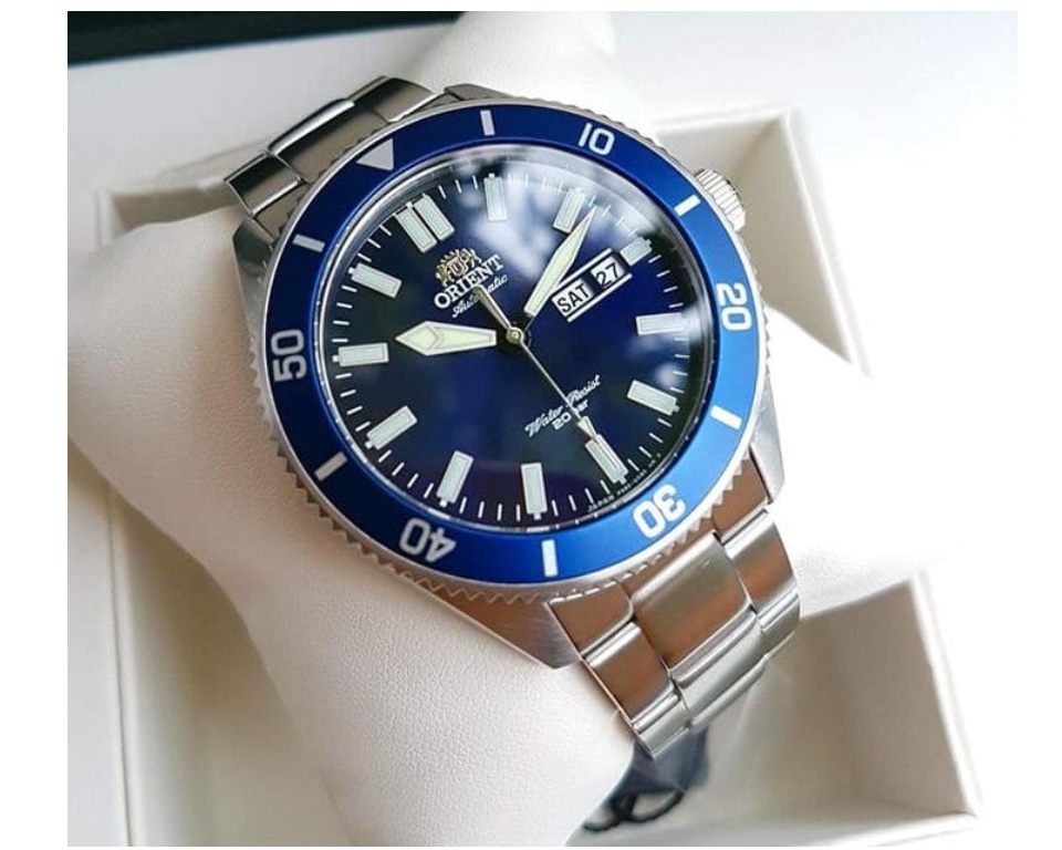 orient mako iii blue