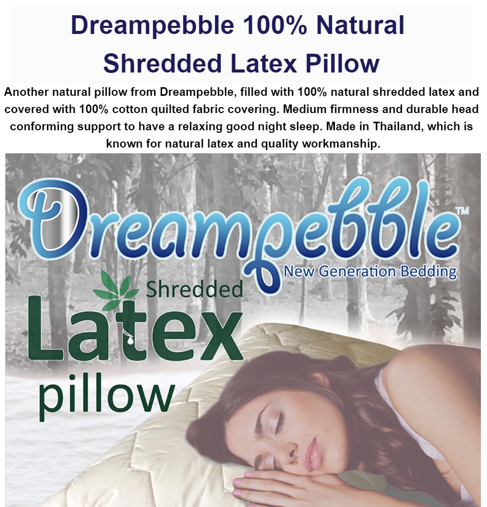 sleepmade latex pillow