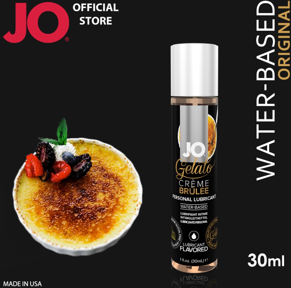 SYSTEM JO - Gelato Creme Brulee 30ml Edible personal Sex Lubricant