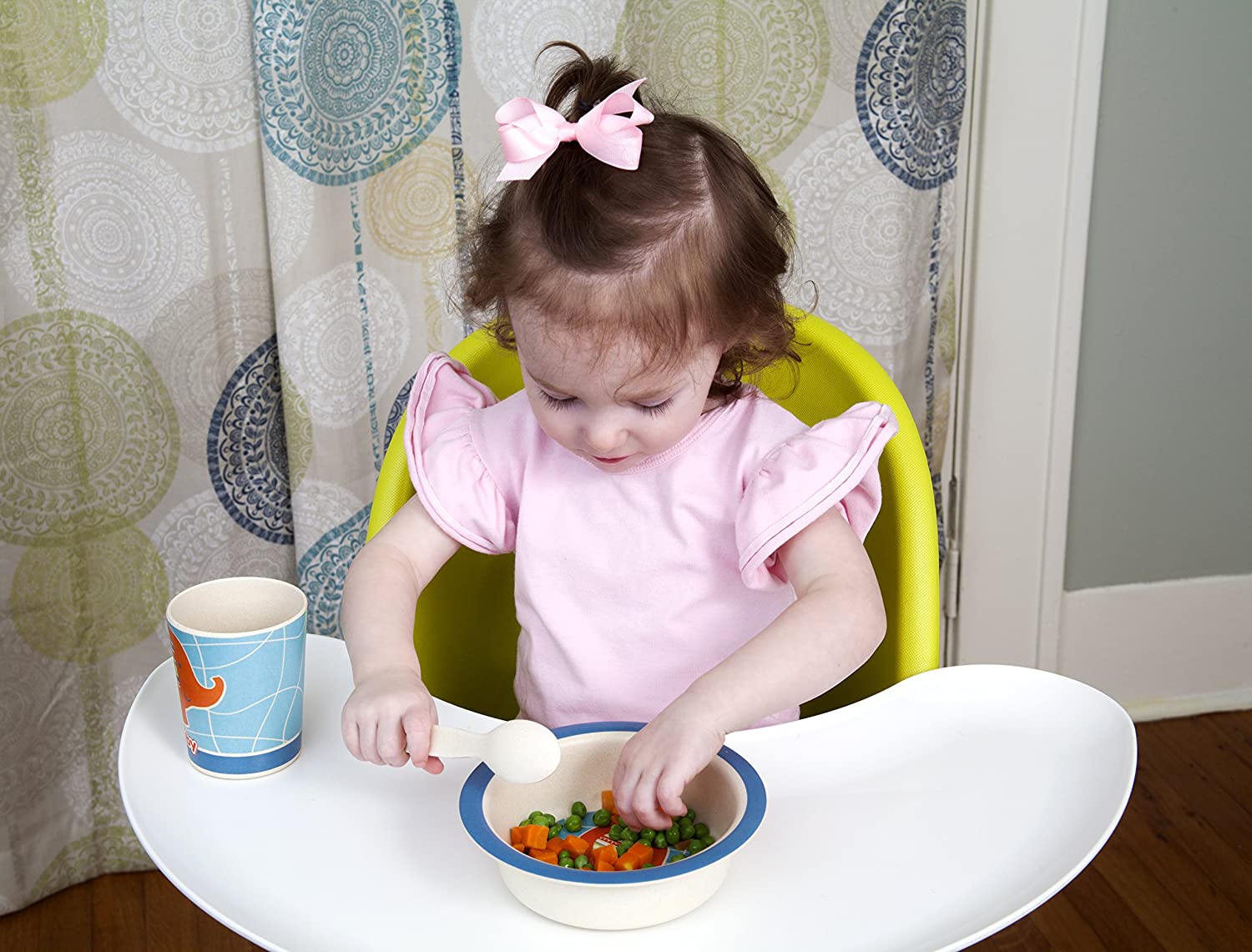 Nuby Printed Bamboo Feeding Set (4 Colours) 10 Nuby Printed Bamboo Feeding Set (4 Colours) -Baby Product 518d6ff75b5e57109962791e219e8a28