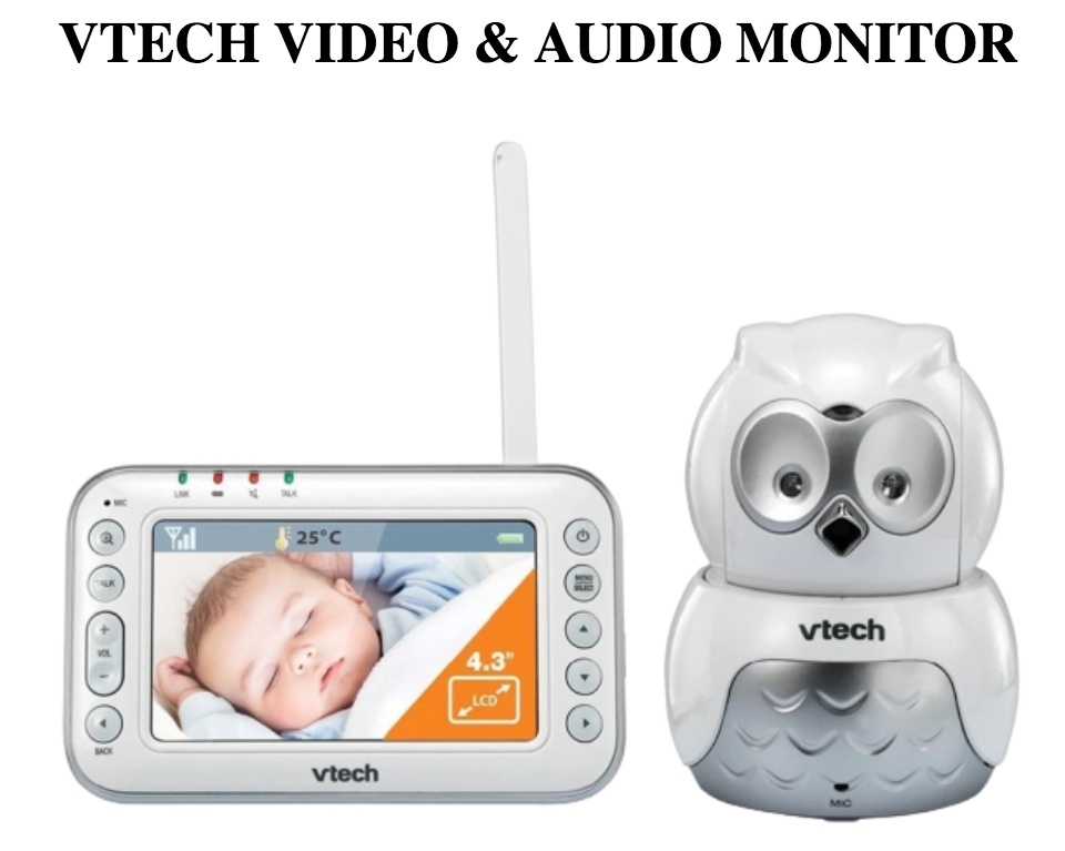 Monitor Vtech Vtech Bm4500 Owl Vtech Baby Monitor Bm4500 Owl