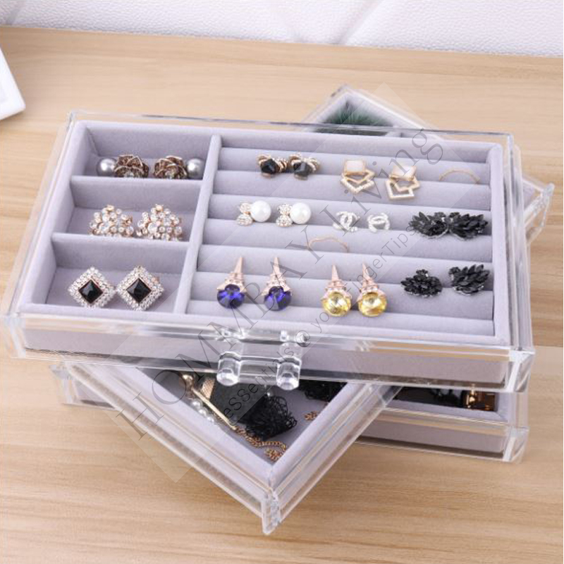 Hommbay Living Clear Acrylic Transparent Make Up Makeup Lipstick