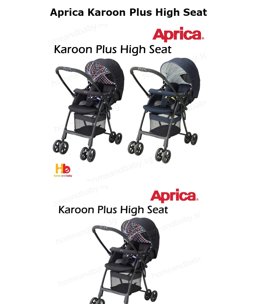 Aprica karoon plus on sale high seat review