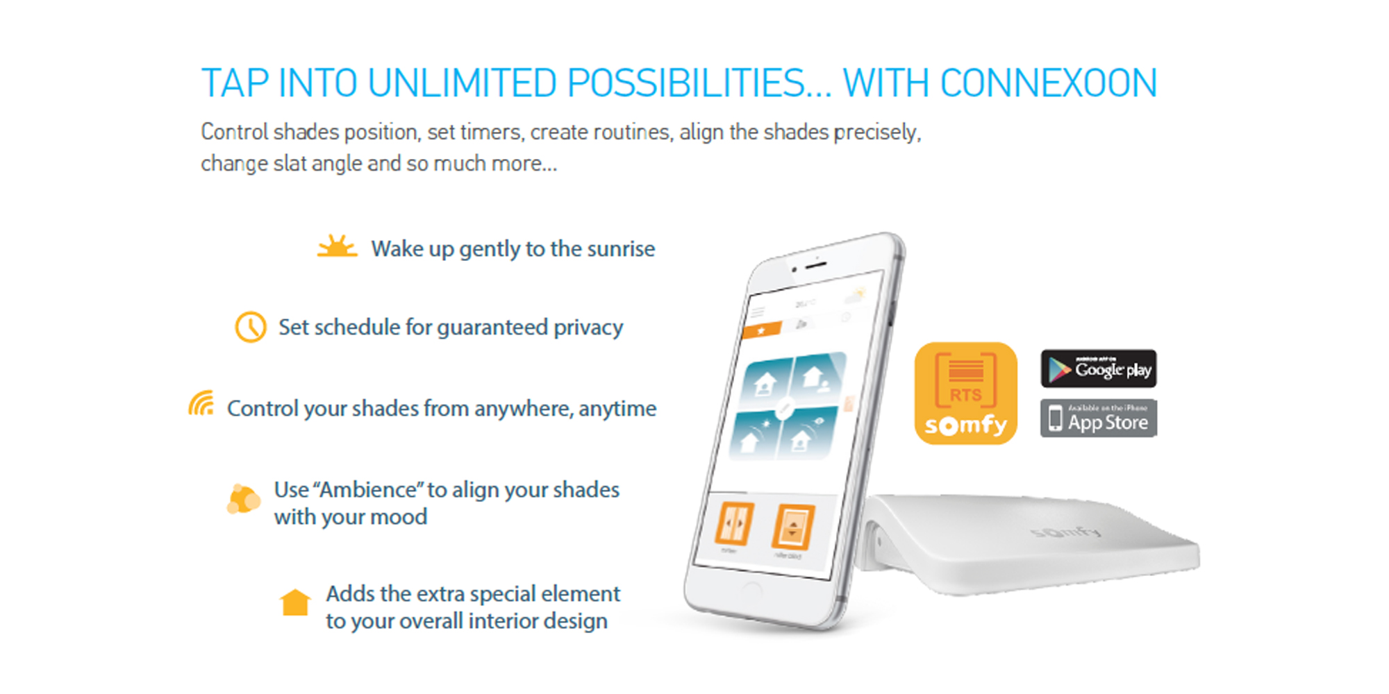 alexa somfy connexoon