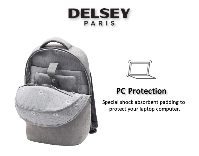 delsey espace backpack