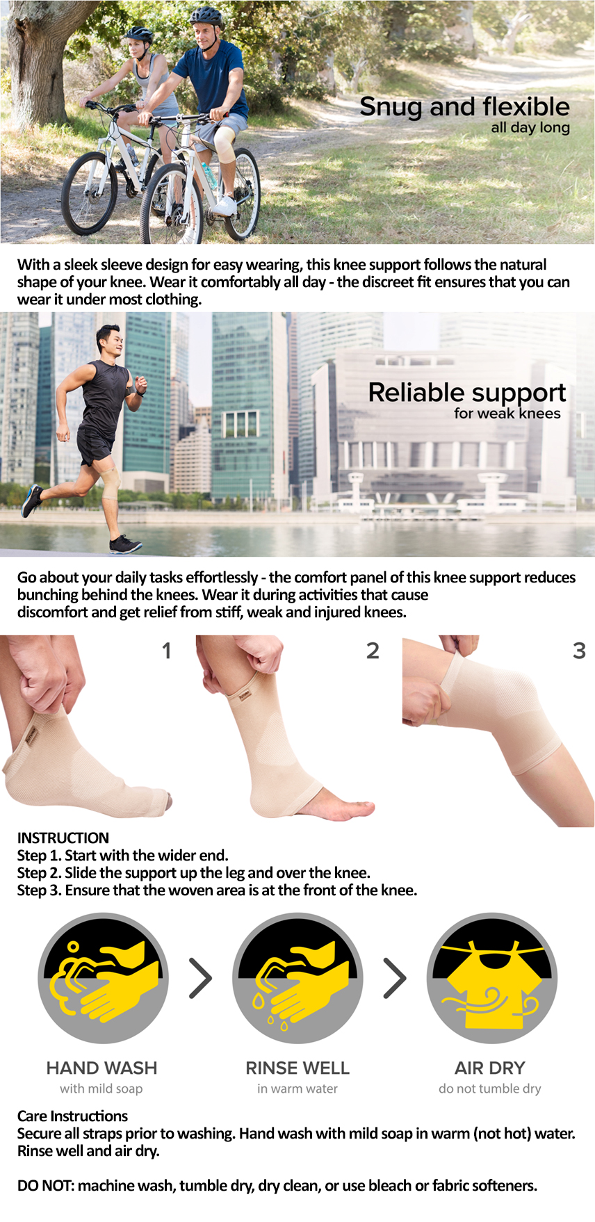 3m Futuro Comfort Lift Knee Support Lazada Singapore