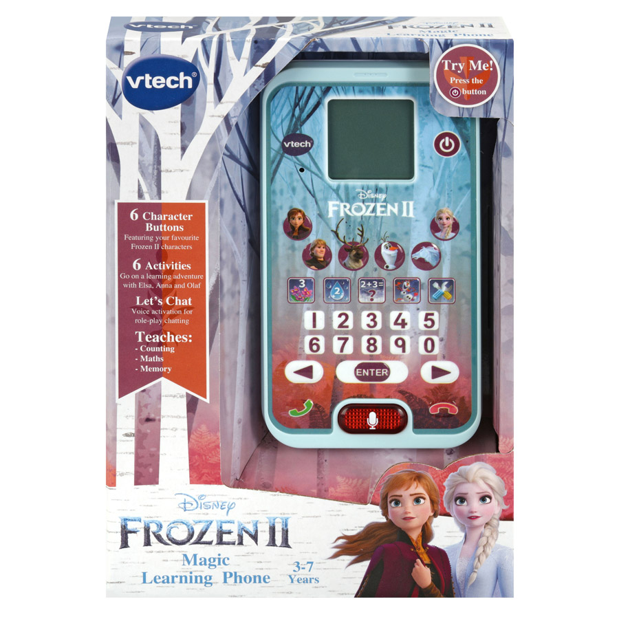 Vtech Frozen 2 Magic Learning Phone -Baby Product 557dfe77ea8863f9662027628c23b5ef