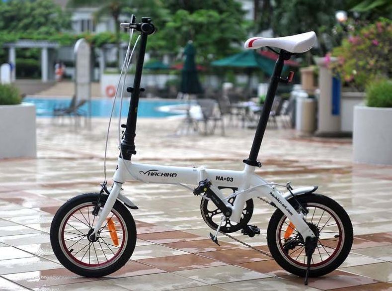 hachiko folding bike