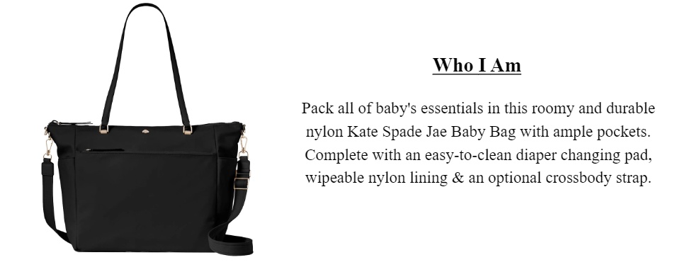 Kate spade jae baby bag inside hot sale