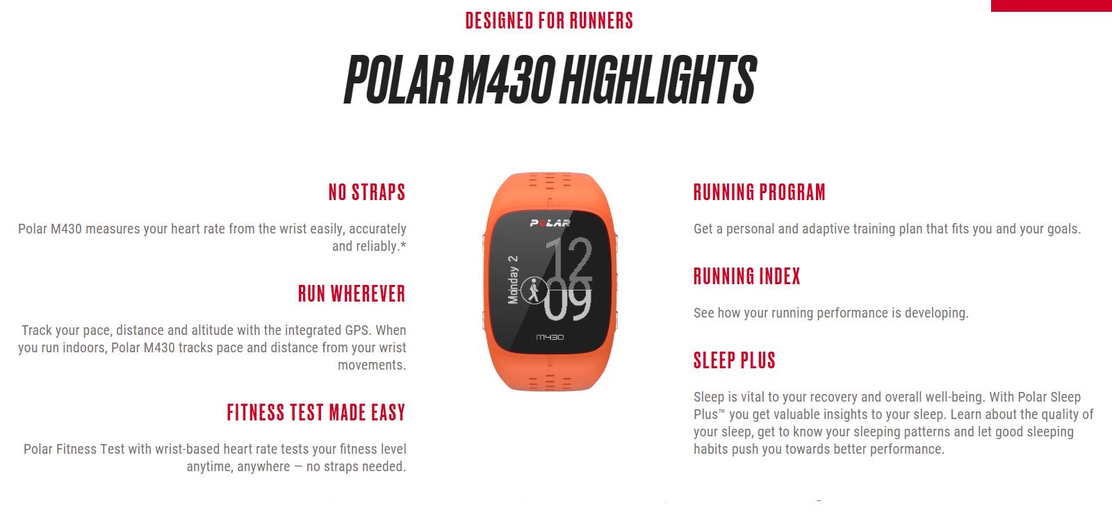 polar m430 fitness test