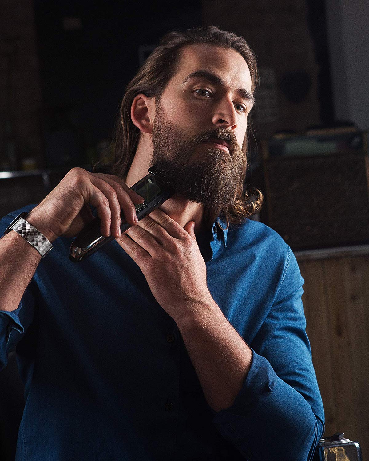 remington vacuum beard trimmer mb6850