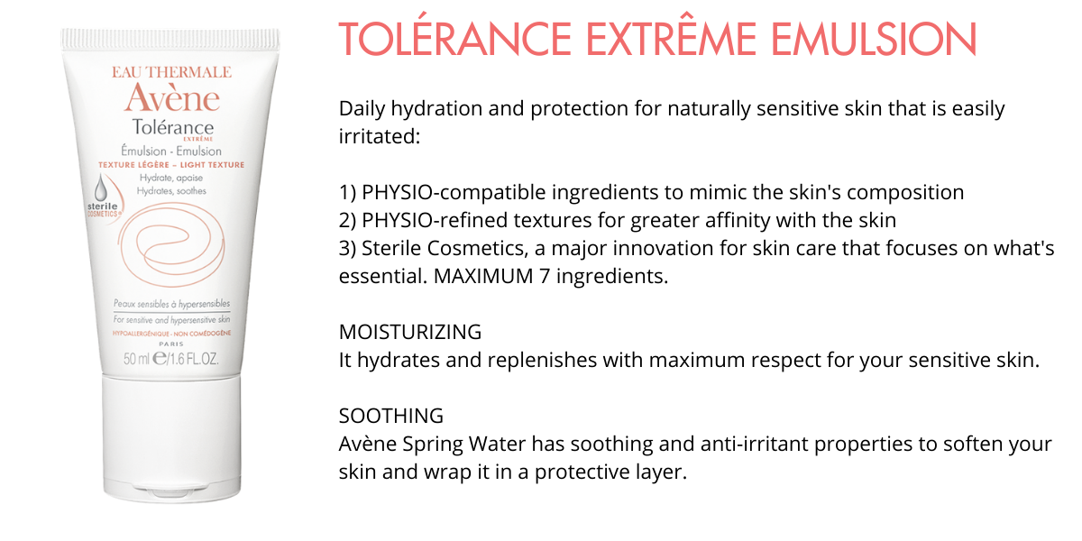 avene tolerance light emulsion