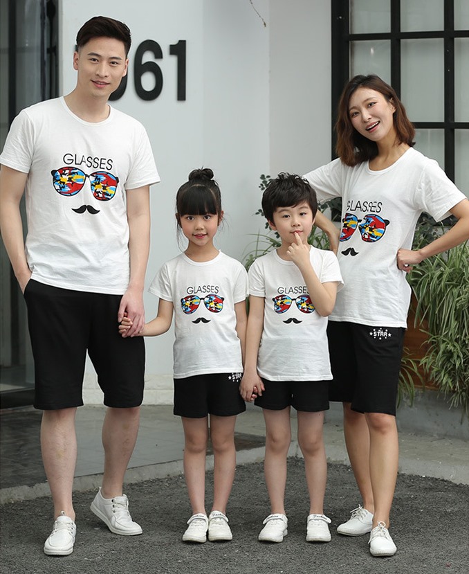 couple t shirt with baby boy