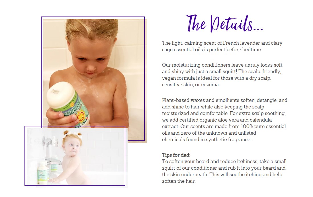 California Baby Hair Conditioner - Calming (8.5oz / 19oz) -Baby Product 66118fbd06467be0f7877e048a537456