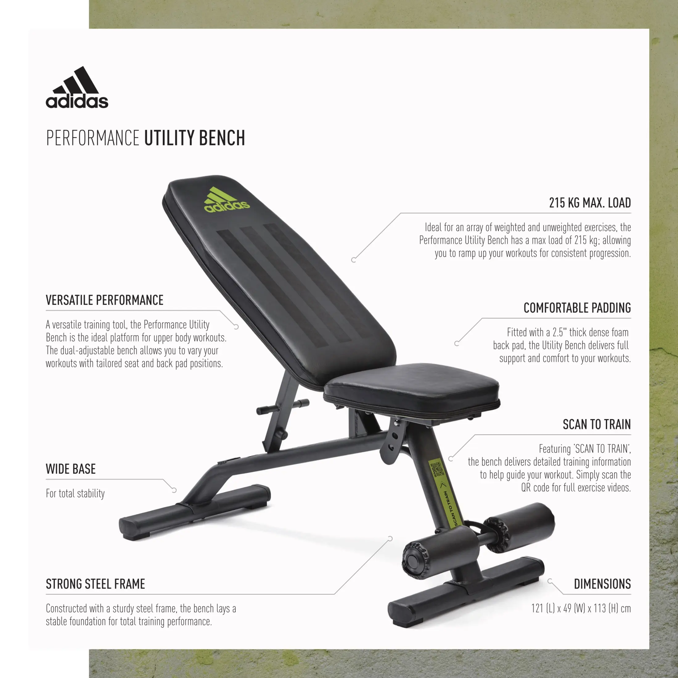 men's health utility bench