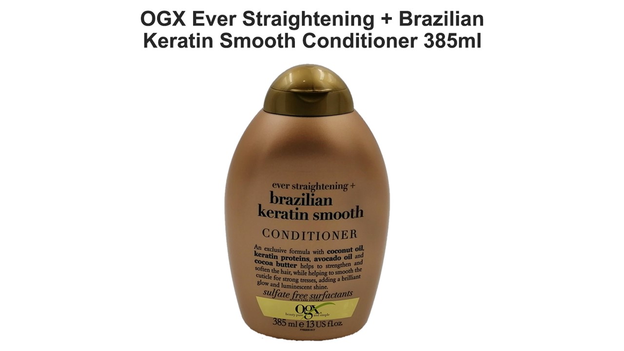 ever straightening brazilian keratin smooth conditioner