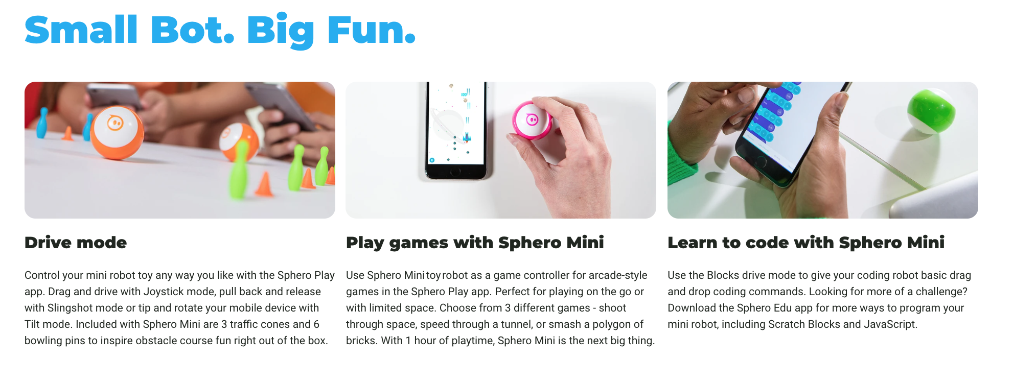 sphero mini javascript