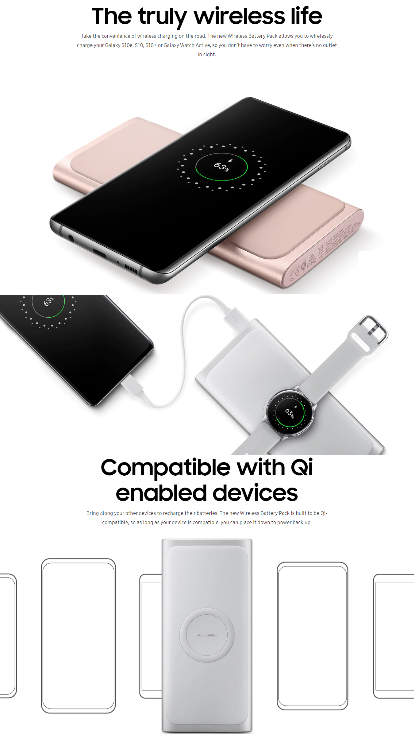 galaxy watch active powerbank