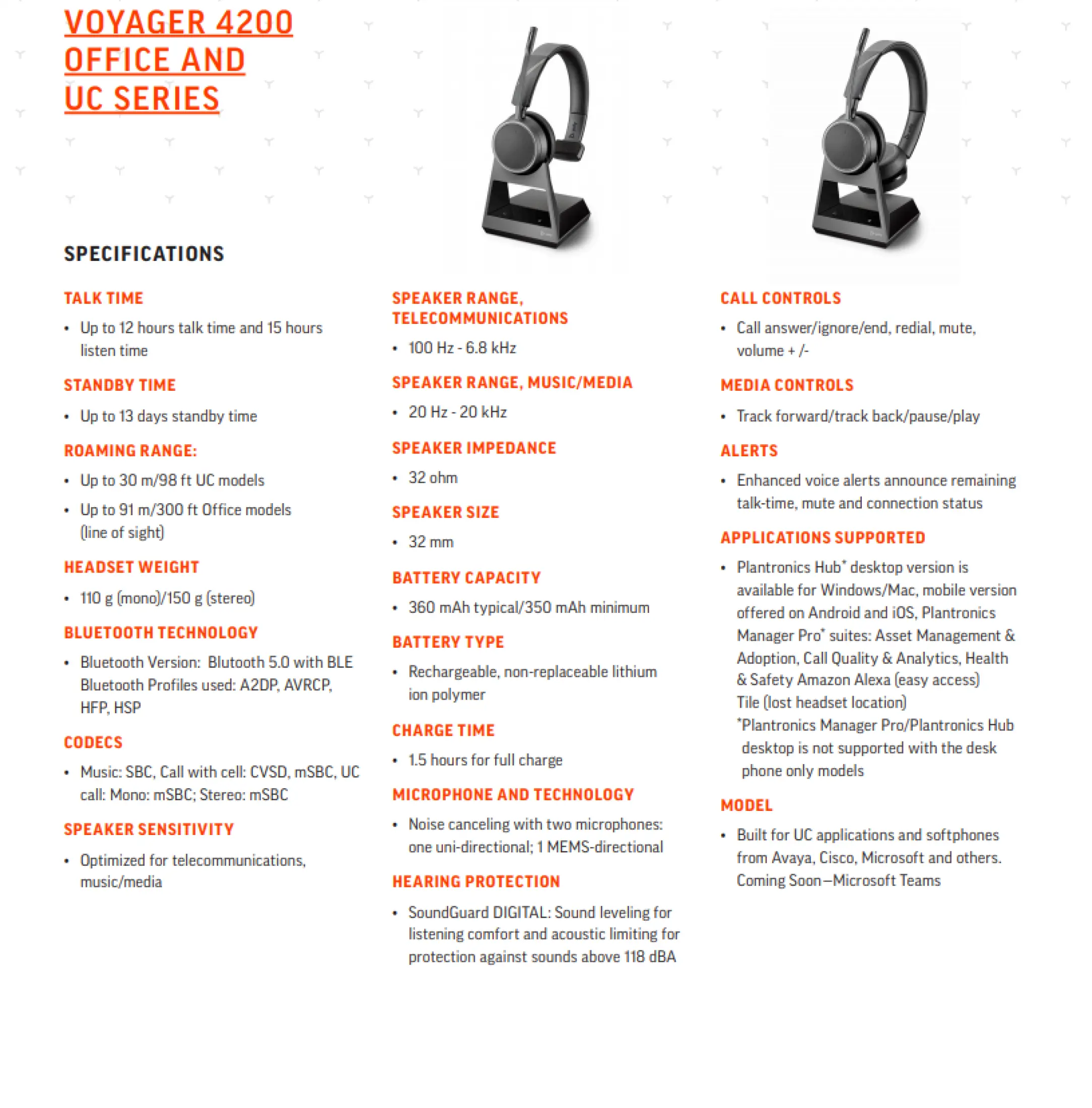 plantronics bluetooth models