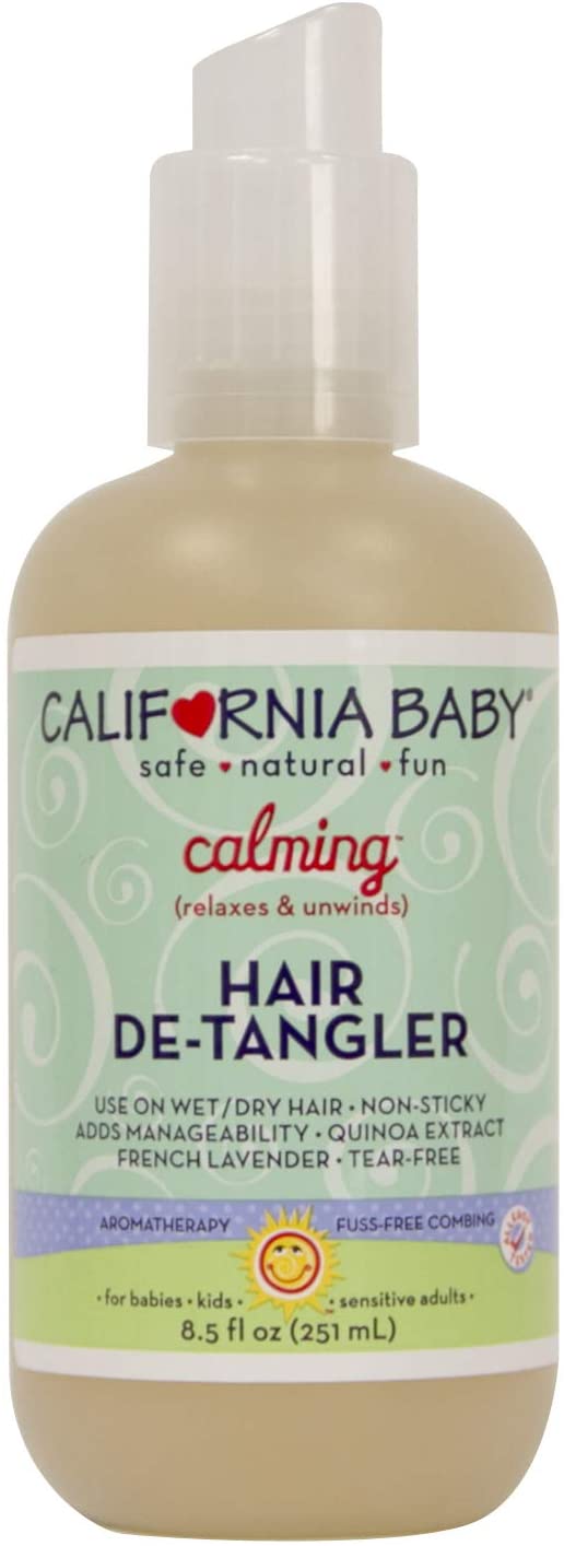 California Baby Hair Detangler Spray 8.5oz Expiry Date : Oct 2023 -Baby Product 701e7f662e44188f962e3b9a594a293b
